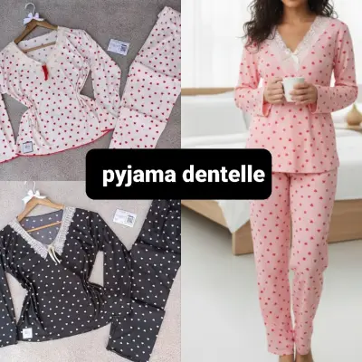 Pyjama dentelle